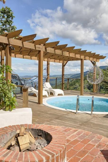 Mansion Dubai-Mountain-Jacuzzi-4Br-Jamaca De Dios Villa คาราวากวา ภายนอก รูปภาพ